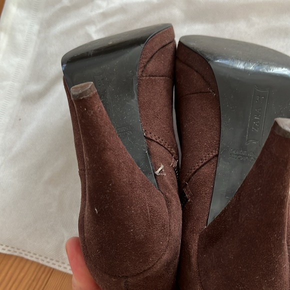 EUC Zara ankle boots Sz. 7 - Picture 5 of 5